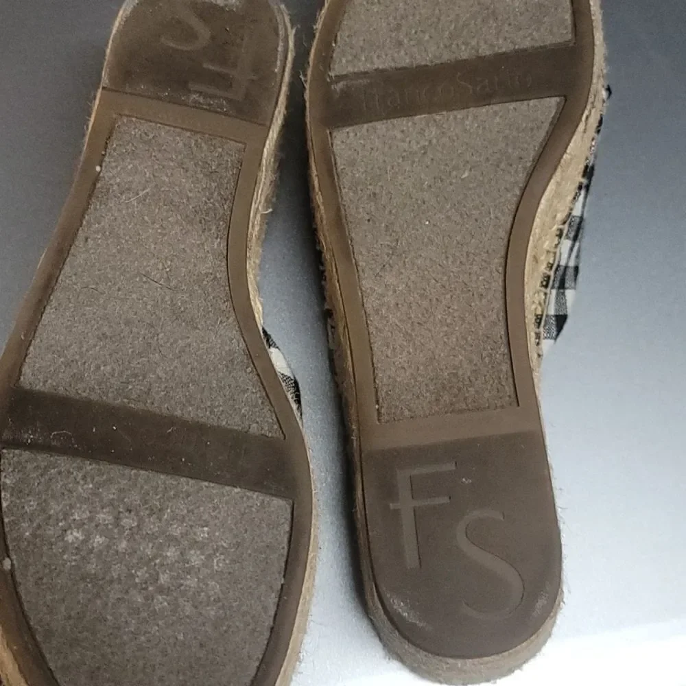 Franco sarto pilot espadrilles wedges 7.5‎